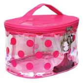 Προσαρμοσμένο λογότυπο εκτύπωση απαλό μακιγιάζ EVA σαφές PVC τσάντα για το δώρο προώθησης και